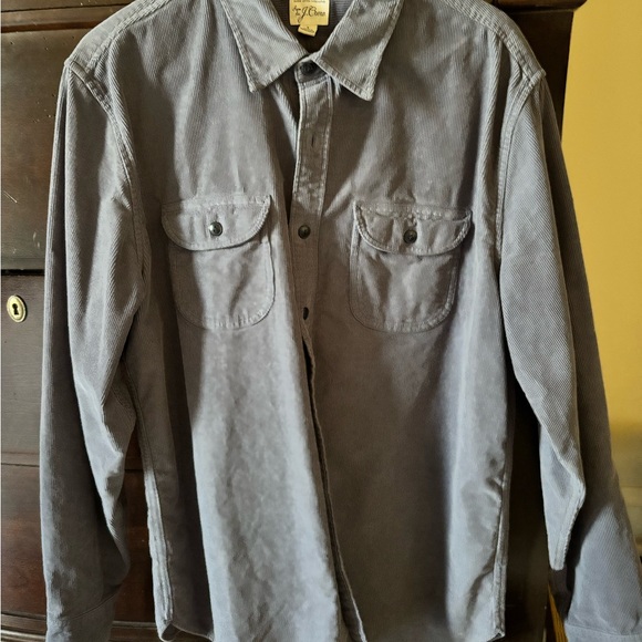 J. Crew corduroy button up shirt large - Picture 6 of 6